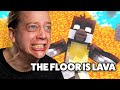 Minecraft  floor is lava