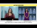 Multi-day rain event brings flooding concerns to Alberta | #forecast