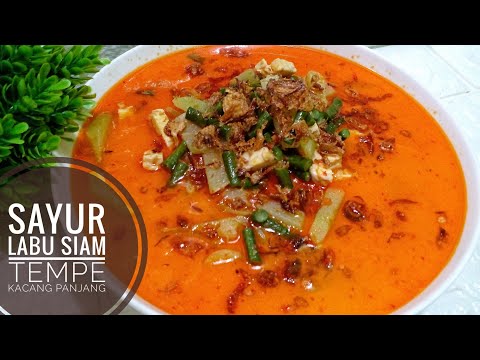 Bumbu Sayur Ketupat Labu Siam Kacang Panjang