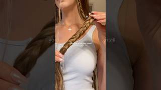 Day 10/30 back to school hairstyle inspo 🫶🏻✨🌊# #braid