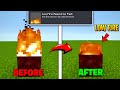Low Fire Texture Pack for Minecraft PE 1.21+ | Best Low Fire Addon for MCPE!