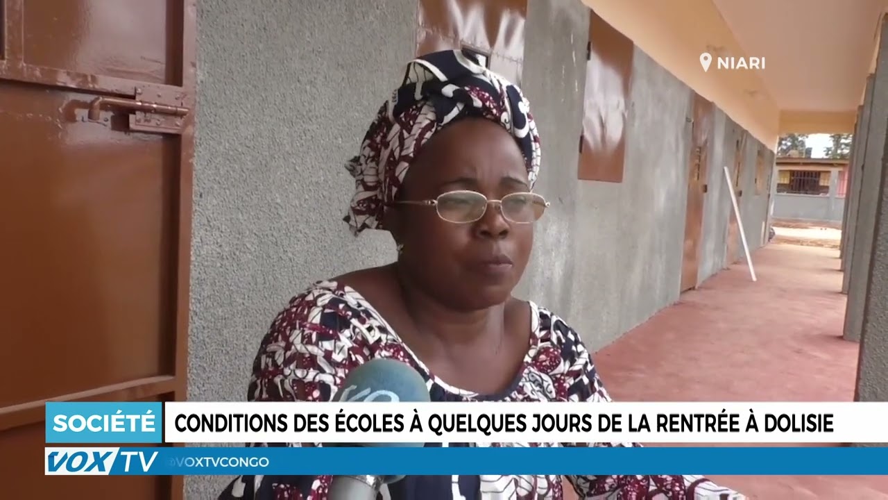 Conditions des écoles à quelques jours de la rentrée à Dolisie
