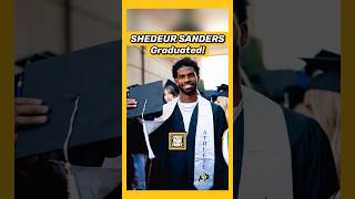 SHEDEUR SANDERS Graduated Today #shedeursanders #deionsanders #coachprime