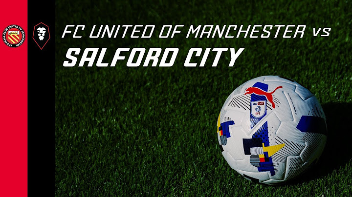 PRE-SEASON 2025 | FC United of Manchester vs Salford City