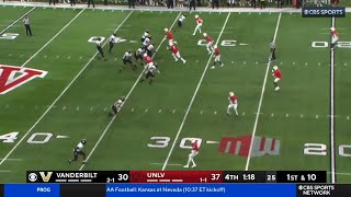 Vanderbilt vs UNLV WILD Ending | 2023 College Football