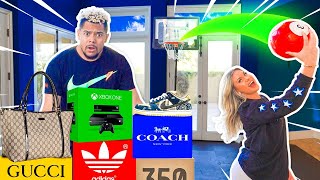 Details If She Beats Me in HORSE , I'll Buy Her Anything !! Update