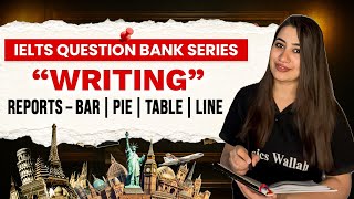 Reports, Bar, Pie, Table, Line - IELTS Writing 🔥 Full Preparation Course | Practice &amp; Tips