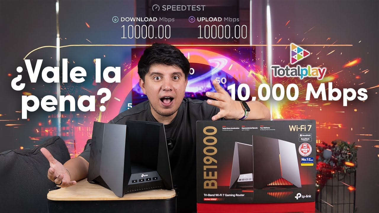 Probé el paquete de internet de 10,000 megas de Totalplay, ¿lo recomiendo?