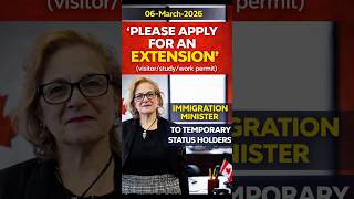 Canada Immigration Minister: Apply for Extension (#Visitor, #Study or #workpermit #canada #pgwp