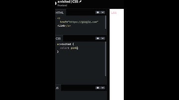 #49 a:visited | CSS | Frontend #shorts