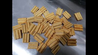 Sunchips Multigrain chips corn maize wheat Wave chips rice chips snacks extruder machinery frying an