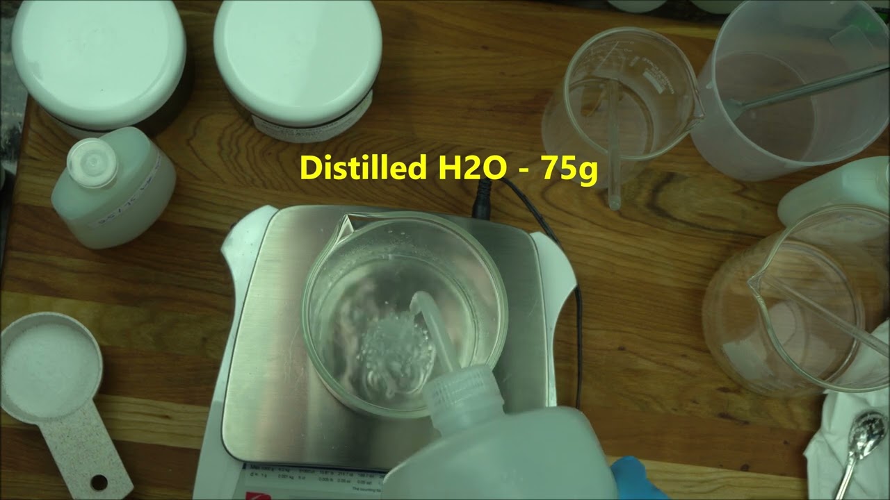 THE BEST LYE SOLUTION TO INCREASE THE pH OF BEAUTY PRODUCTS (HERE IS HOW TO MAKE IT)