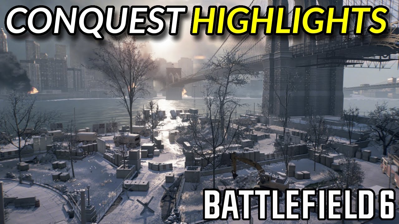 Battlefield 6 – Conquest Highlights (Winter Map)