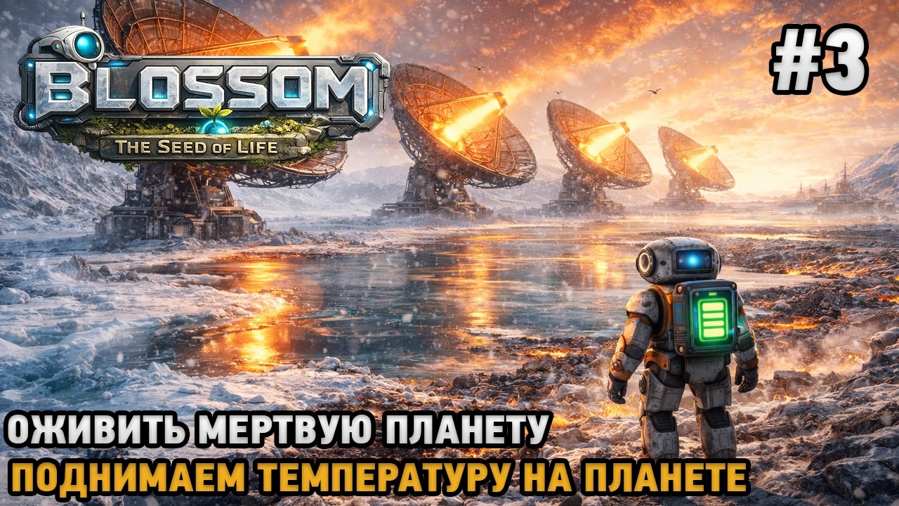 Blossom: The Seed of Life #3 Поднимаем температуру на планете, Оживить мёртвую планету