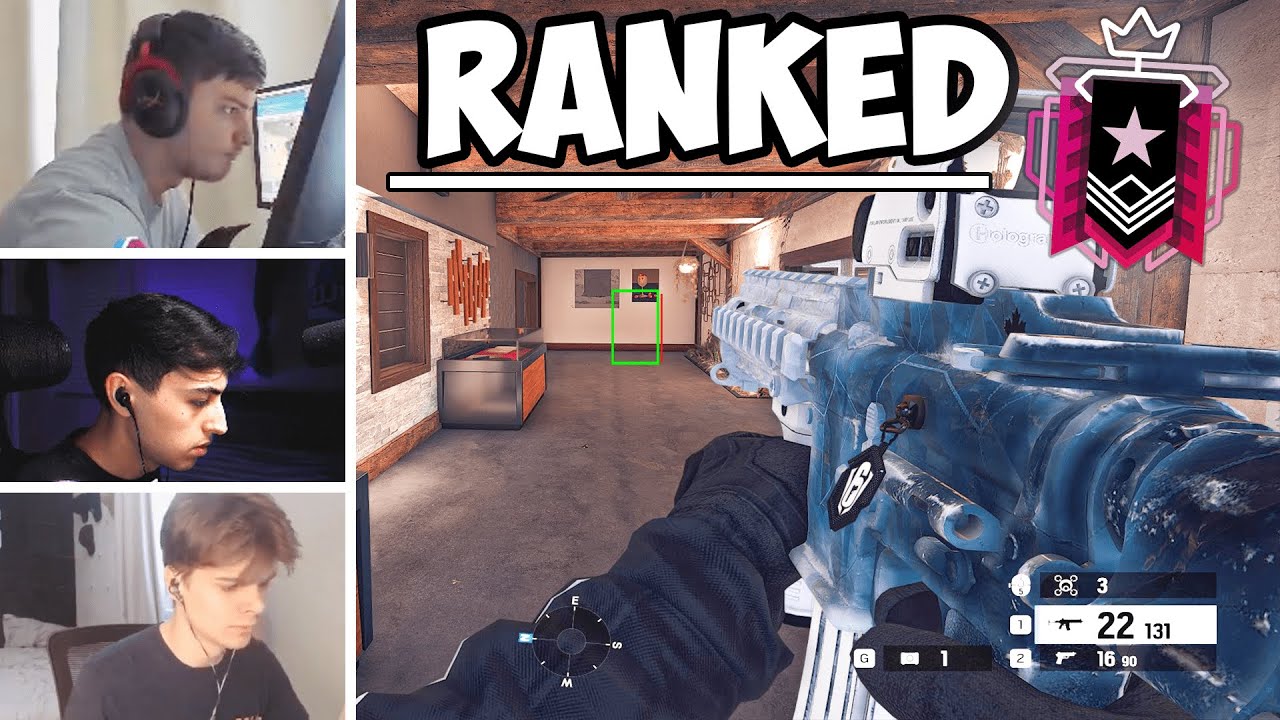 When PROs Play Ranked In Rainbow Six Siege - YouTube