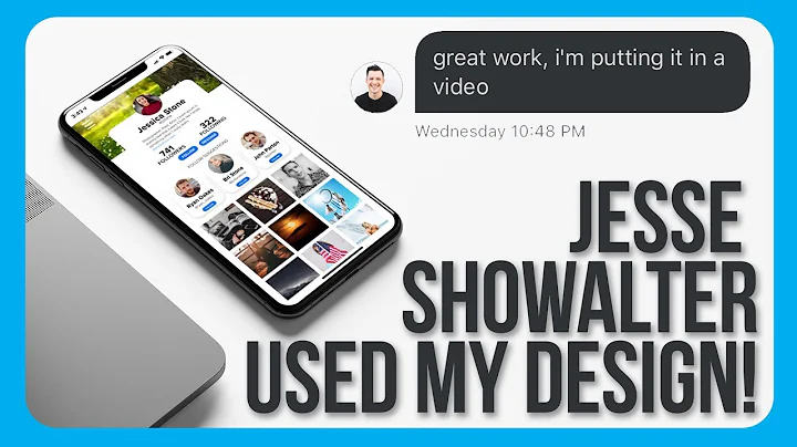 Jesse Showalter REVIEWED MY Design! | Daily UI Use...