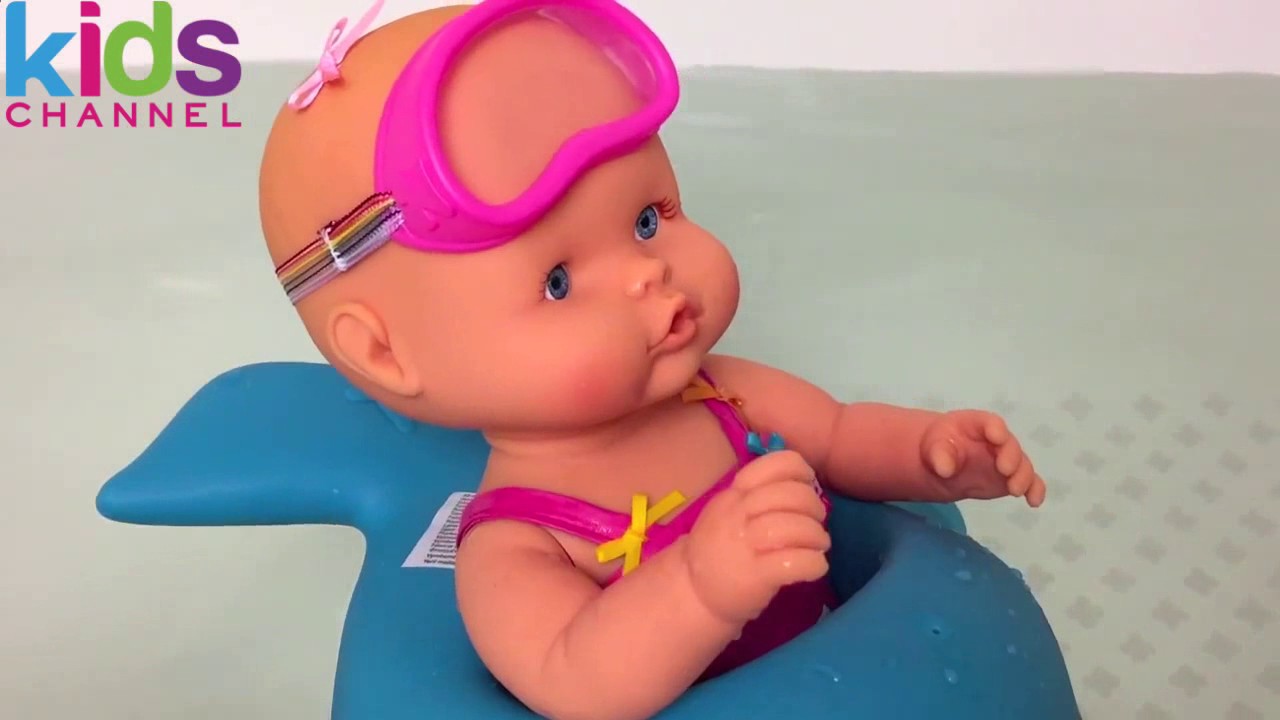Kidschanel - Nenuco ❤ Bubble Bath Baby Doll Bath Time Baby Girl Baño de Burbujas Juguete