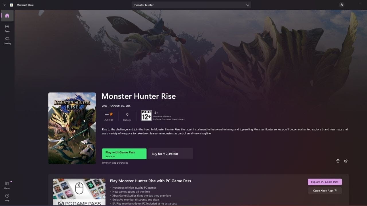 Buy Monster Hunter - Microsoft Store