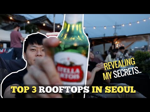 Top 3 Rooftop Bars in Seoul 2021 | Revealing My Secrets..!