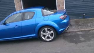 Athlete Statistics mint condition mazda rx8 231 winning blue walkaround