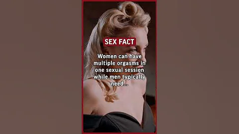 Women can have multiple orgasms in one sexual session while men typically need... #facts #love #sex - DayDayNews
