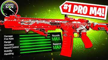 *PRO APPROVED* 🏆 NEW #1 FASTEST TTK M4 CLASS SETUP in MW2! (New Best M4 Tunes Loadout Build Meta)