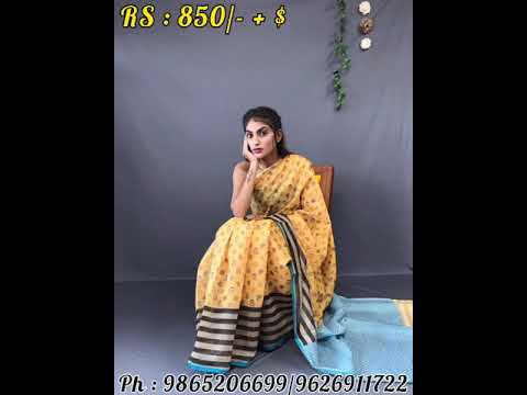 Chanderi Cotton Sarees