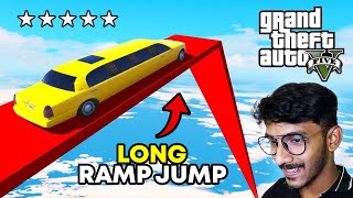 World's Transform jump ramp GTA 5 - GTA 5 Tamil Stunt Race - GTA 5 Funny moment - Sharp Tamil Gaming screenshot 3