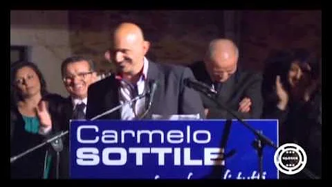 Puleo nel Comizio Sottile di domenica scorsa in pi...