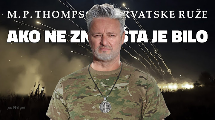 M. P. Thompson i Hrvatske Ruže - Ako ne znaš šta je bilo (unOFFICIAL VIDEO)