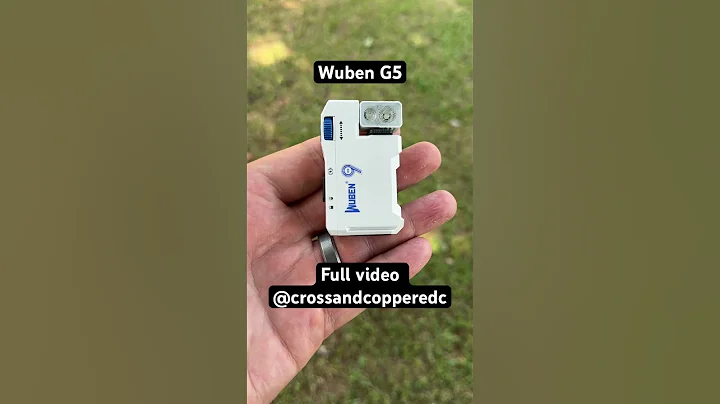 Your next EDC flashlight the Wuben G5 #edc #gear #flashlight