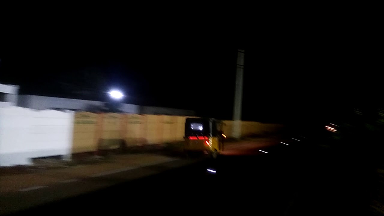 How a Compound Walls looks in Night ? MYSORE LIGHTING COMPOUND WALL