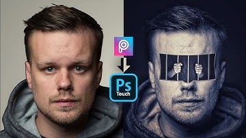 Trapped In The Face Photo Manipulation Tutorial ( On Mobile ) PC TOUCH | PICSART | PICS ART | PS CC