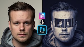 Trapped In The Face Photo Manipulation Tutorial ( On Mobile ) PC TOUCH | PICSART | PICS ART | PS CC screenshot 2