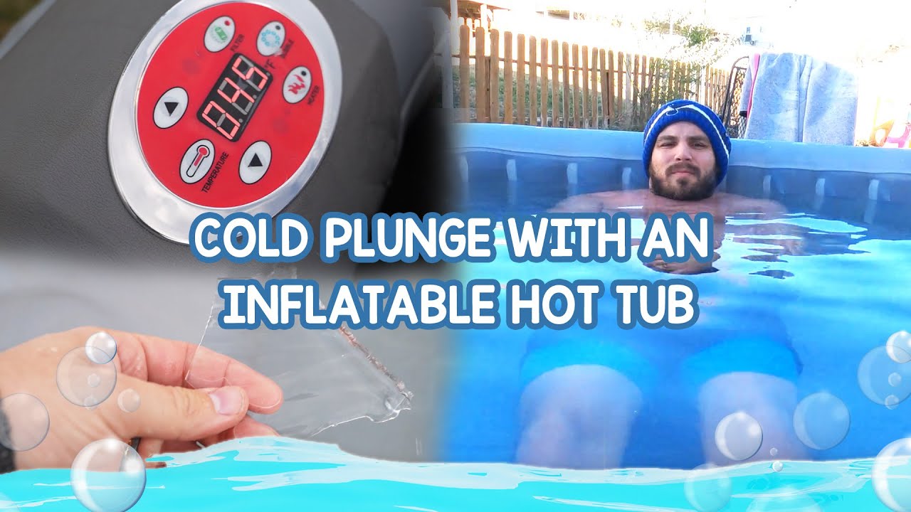 Cold Plunge with and Inflatable Hot Tub — Will it Work? - YouTube