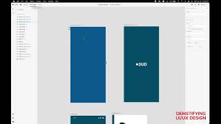 Step 16. How to prototype and animate welcome screen 1. #uiux #prototype #animation