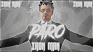 Paro - Iron Man Amv Edit Iron Man Status Master Editz