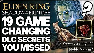 Shadow of the Erdtree - 19 New HUGE DLC Secrets & Things You Didn't Know You Could Do - Elden Ring!