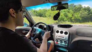 Short drive in the 156 (2003 Alfa Romeo 156 120hp 1.6 TS Pov Drive)