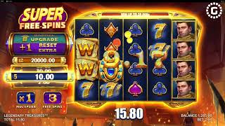 Legendary Treasures by Just For The Win Video Review | GamblerID screenshot 4