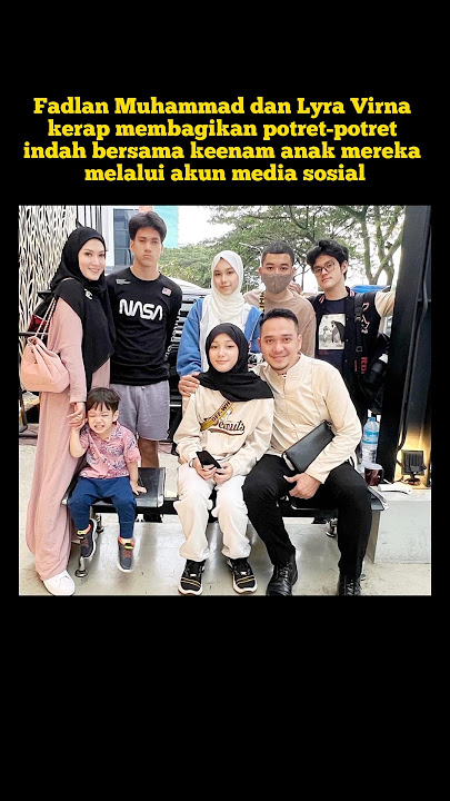 MOMEN FADLAN MUHAMMAD DAN LYRA VIRNA BARENG 6 ANAKNYA #shorts #viral @RRFCHANEL