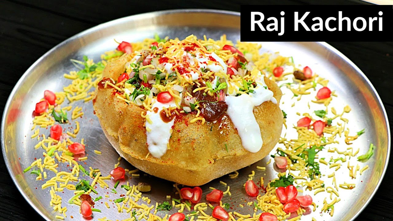 दिल्ली की फेमस खट्टी मीठी चटपटी राज कचोरी चाट | Raj Kachori Recipe | Chaat Recipe | KabitasKitchen | Kabita Singh | Kabita