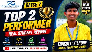 I Never Expected This Training 😲 | Batch 7 Top Performer Review | Phani Soft Tech