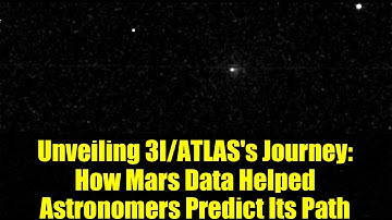 Unveiling 3I/ATLAS