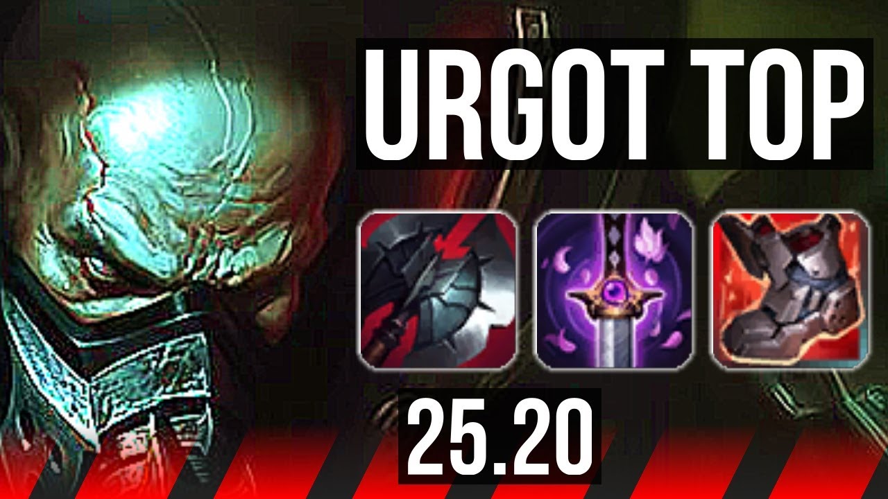 URGOT vs QUINN (TOP) | 18/1/5, Legendary, 65% winrate | EUW Master | 25.20