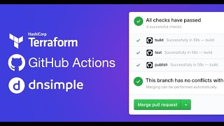 How to use Terraform, GitHub Actions and DNSimple to automate DNS and domain management.