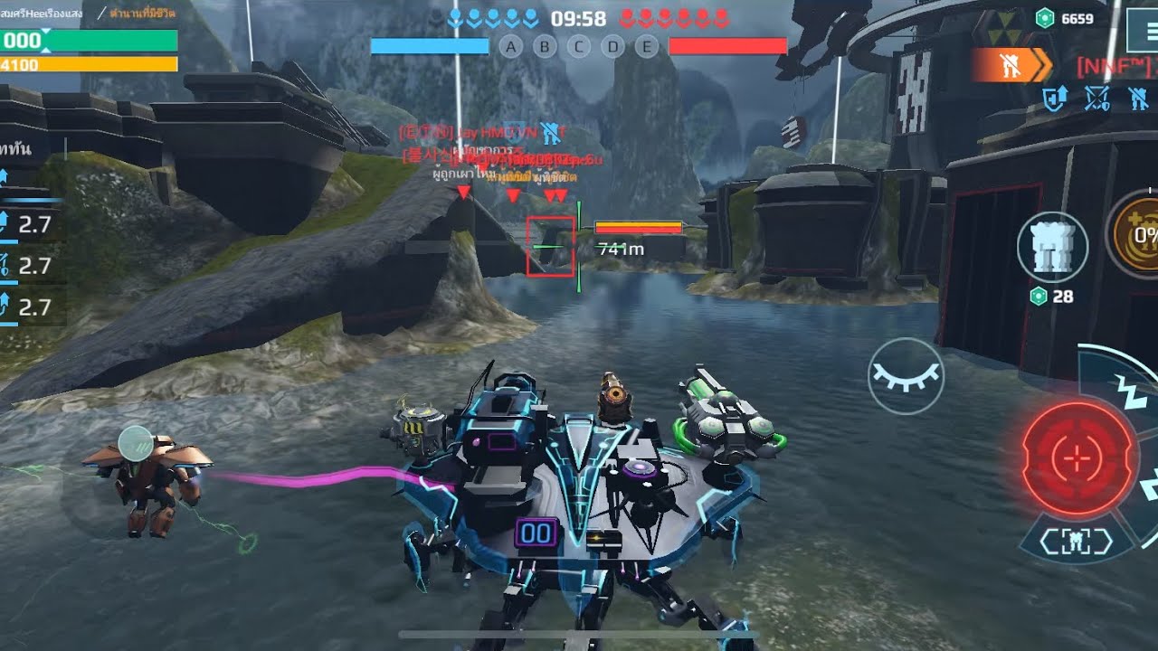 ไม่ได้ดึงมันตึงเอง😄#warrobots #สมศรี 