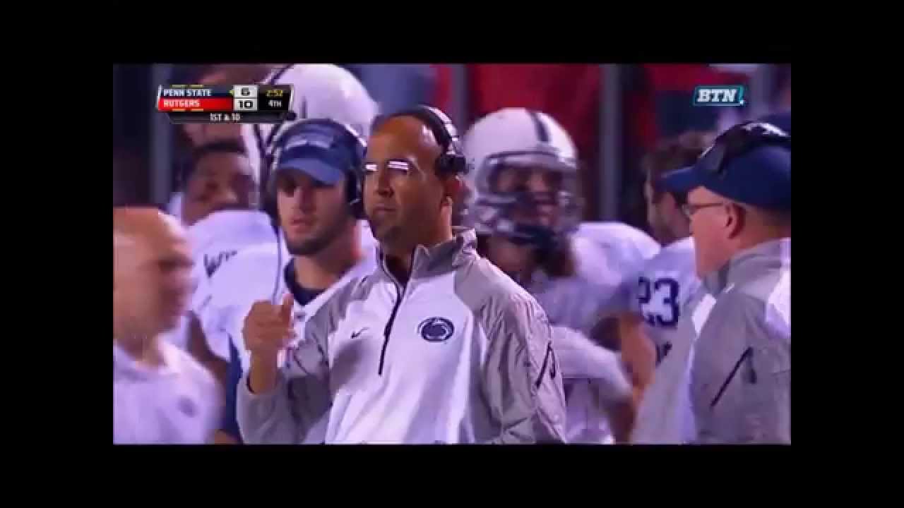 Geno Lewis Catch Penn State vs. Rutgers 2014