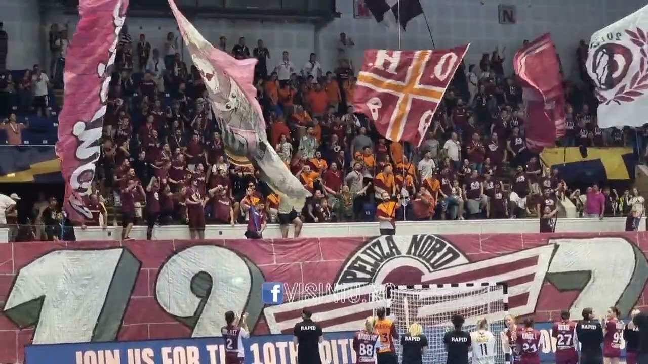 Acel moment cândși adversarele cântă cu Galeria Rapidului | Rapid -Ikast (24.09.2023)