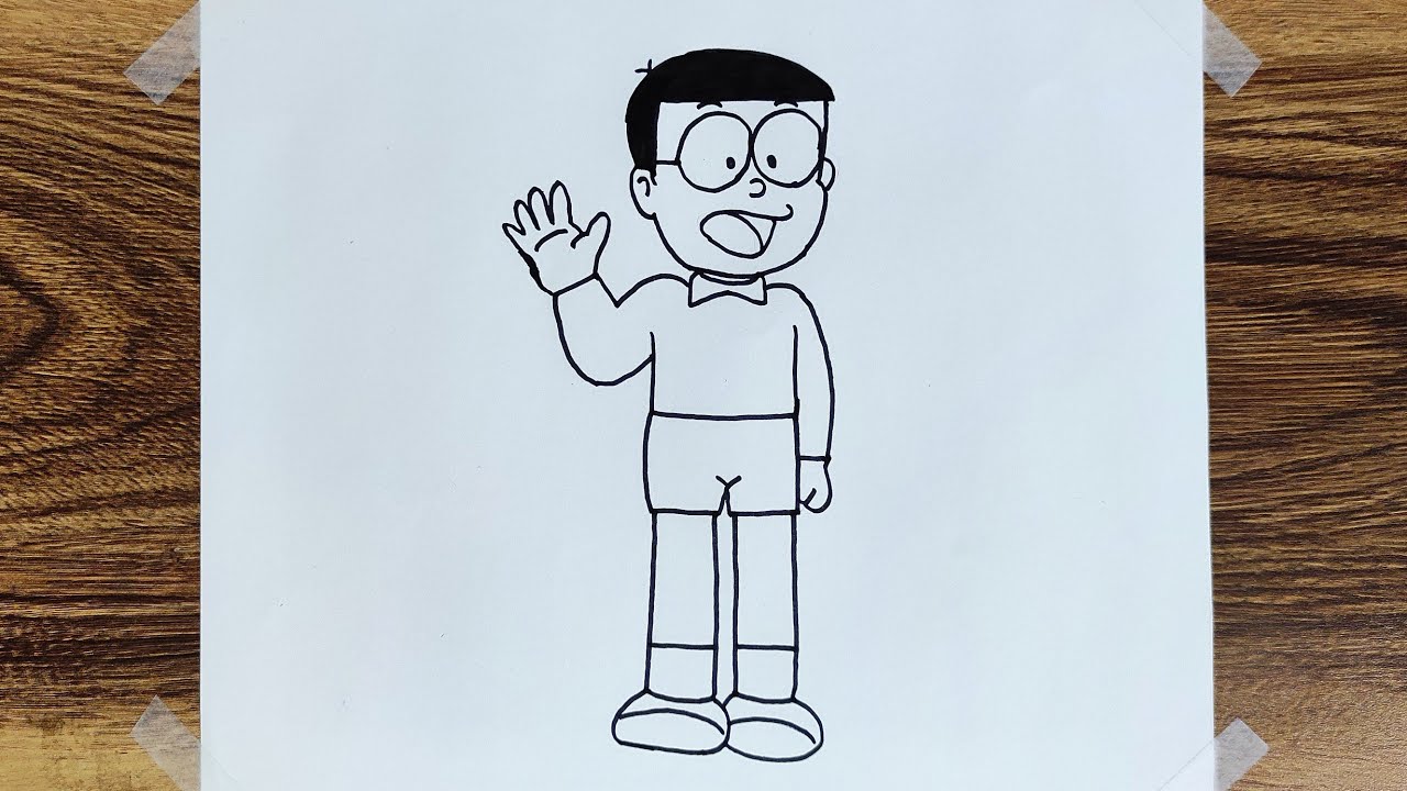 DrawingTutorials101.com | Doraemon, Drawing sketches, Drawings